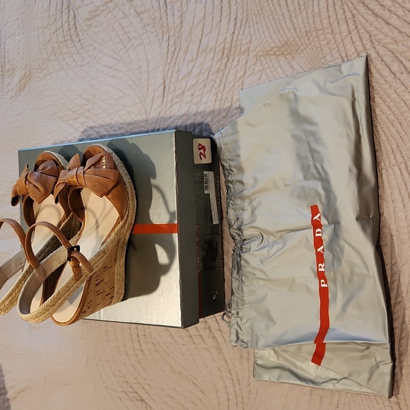 Prada Wedge size 38.5 - Picture 10 of 10